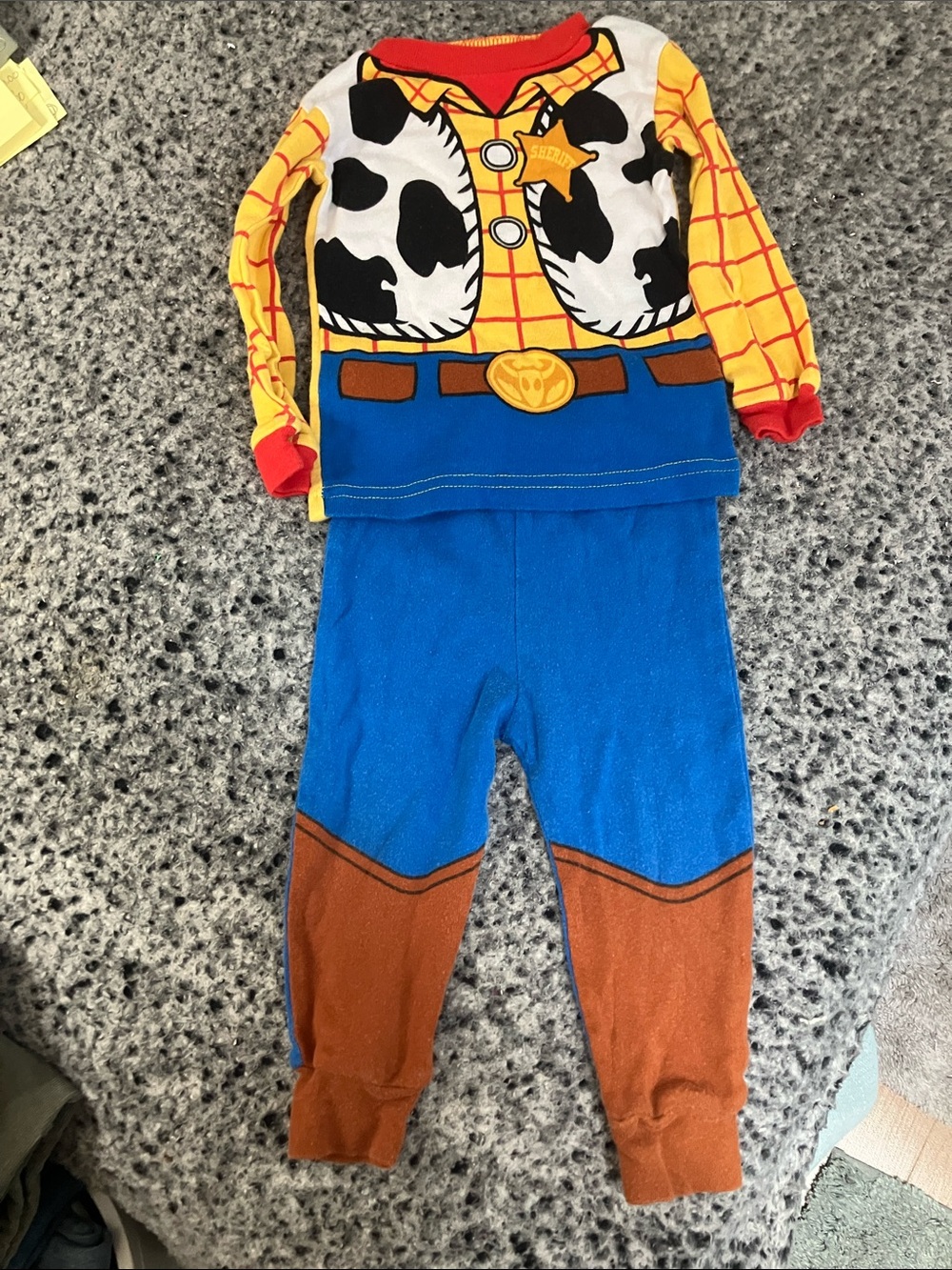 Disney Toy Story woody pajamas